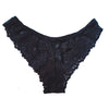 Black Floral Lace Female Panty