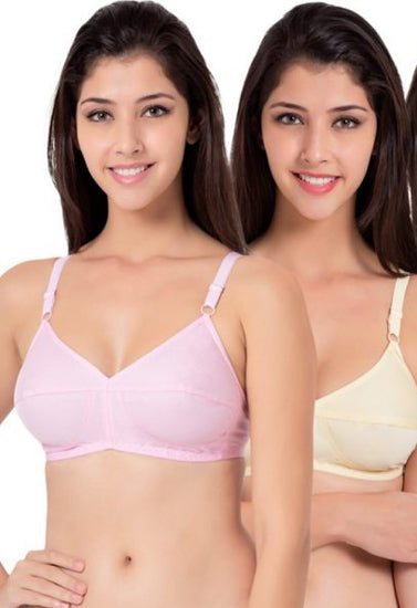 Printed Wireless Pack of 6 Bras