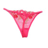 All Visible pink Transparent G-String thong