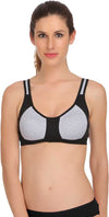 &quot;Non&quot; padded medium impact Sports bra ( 2 Pack )