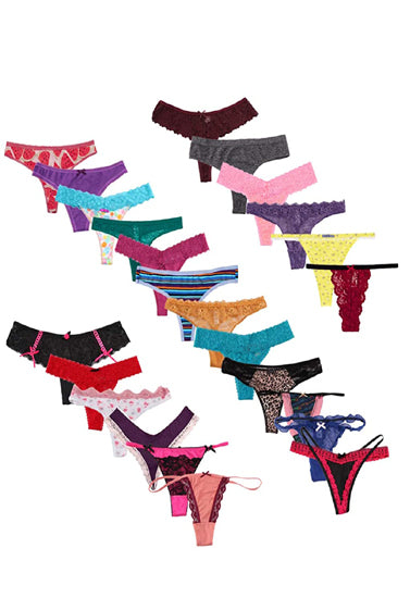 5 pack sexy thong Variety Pack