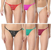 Women&#39;s Lace G-String Set - Pack of 4