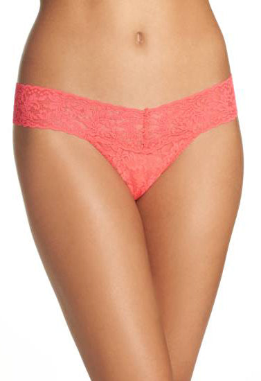 ♥ Full Floral Lace Thong Panty