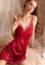 Beautiful Silk Slipover Nightwear Dress