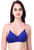 Blue Transparent Strap Bra