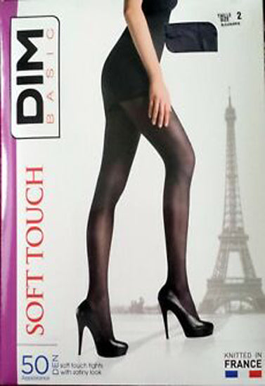 Dim opaque satine 50 denier women pantyhose pack of 2