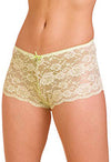 Eyelash All Over Visible Embroidery Lace 2 Piece Panties(sold out)