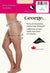 GEORGE Ladies Sexy Sheer Leg Reinforced Toe Pantyhose