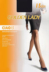 Golden lady 15 denier transparent everyday pantyhose pack of 2