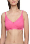 &quot;Hushh&quot; Magenta Comfy Plus Size Regular Use Bra