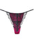 Lasenza Classy Black Net G-String Thong Underwear