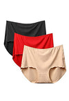 3 Pack luxury laser cut seamless panties