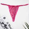 New Sheer Net Mesh Pink G-String