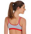 &quot;Non&quot; padded medium impact Sports bra ( 2 Pack )