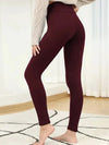 Maroon Tights - Women&#39;s Stylish Legwear