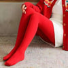 TOMKIND Red Tights - Stylish Women&#39;s Legwear