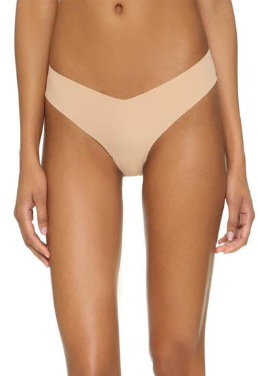 "Cute" Seamless Skin Color Women's thong Beige Panty