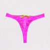 Snazzy Pink &amp; Purple Sexy Luxurious Thong(sold out)