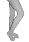 Tesco Silver Plain Knit Thigh High Tights(sold out)