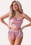 Luxury Silk Camisole &amp; Shorts Set