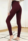 Maroon Tights - Women&#39;s Stylish Legwear