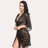 Soft &amp; Lightweight Transparent Lace Robe