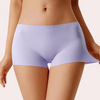 Women&#39;s Seamless Ice Silk Boyshorts Panties (4pcs)