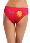 Women&#39;s Smiley World Cotton Comfort Bikini Panty PK Of 2