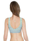 Women&#39;s Double Stripes Cute Fantasie Sports Bra