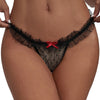 Womens Hot Trim Lattice Straps G-string Underwear