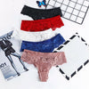 Beautiful Low Waist Thong Panties Pack (of 5)