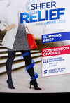 Warner&#39;s Sheer Relief For Active Legs Travel Support Pantyhose