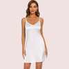 Women&#39;s Silky Tank Top Slip Dress Adjustable Straps