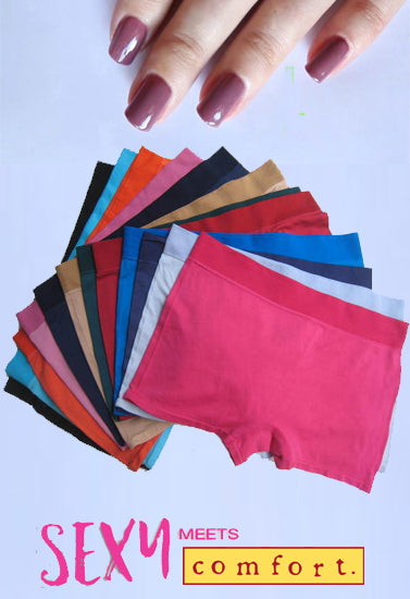 Ladies Silk Cotton Stretch Underwear Shorts Pack-12 (Out of Stock)