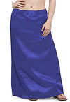 Black &amp; Blue Satin Petticoat Combo (Free Size)