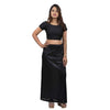 Indian Saree Satin Solid Fabric Petticoats Skirt For Her