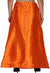 Ladies Glossy silk Underskirt Combo Pack of 2 Orange Purple.