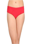 Comfy Snazzy Way Plus Size- Best Fitted Thin Elastic Stretch Red Cotton Panties(Pkt of 2)